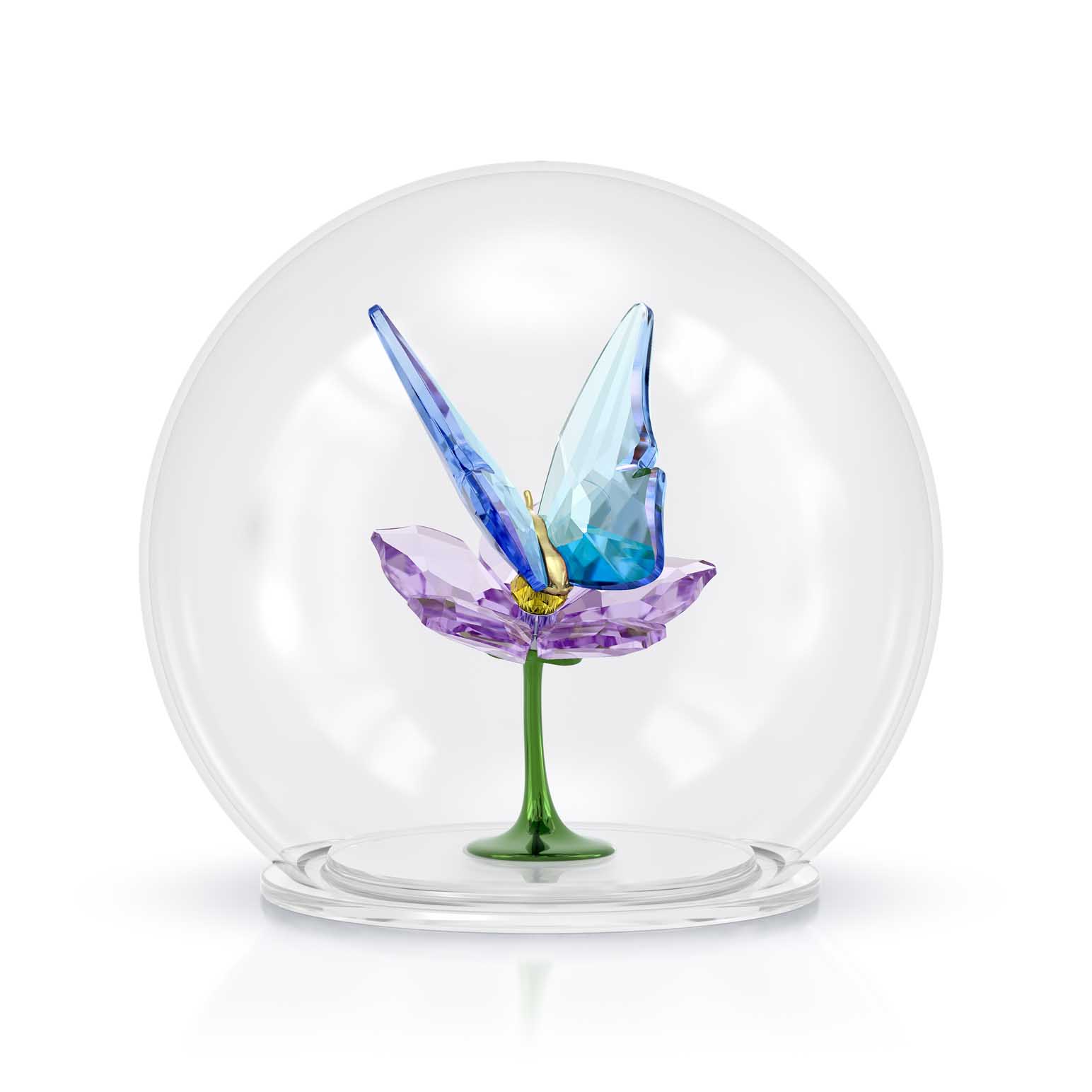 Swarovski Idyllia Glass Ball Butterfly and Flower