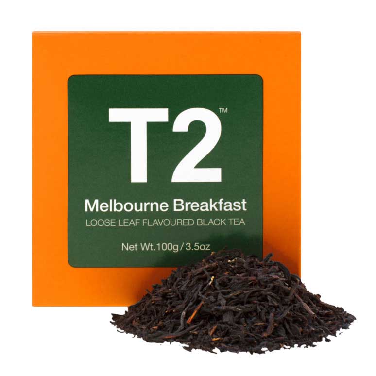 T2 Melbourne Breakfast Loose Leaf Cube 100g