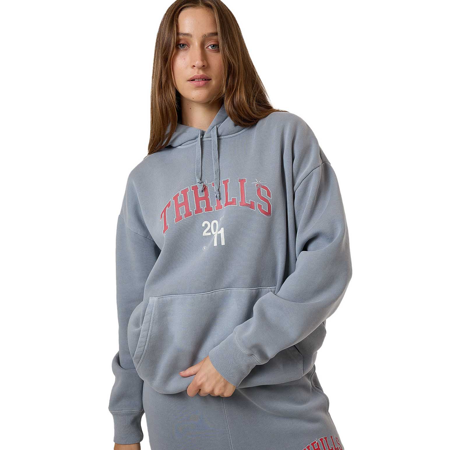 Thrills Stadium Fleece Hood