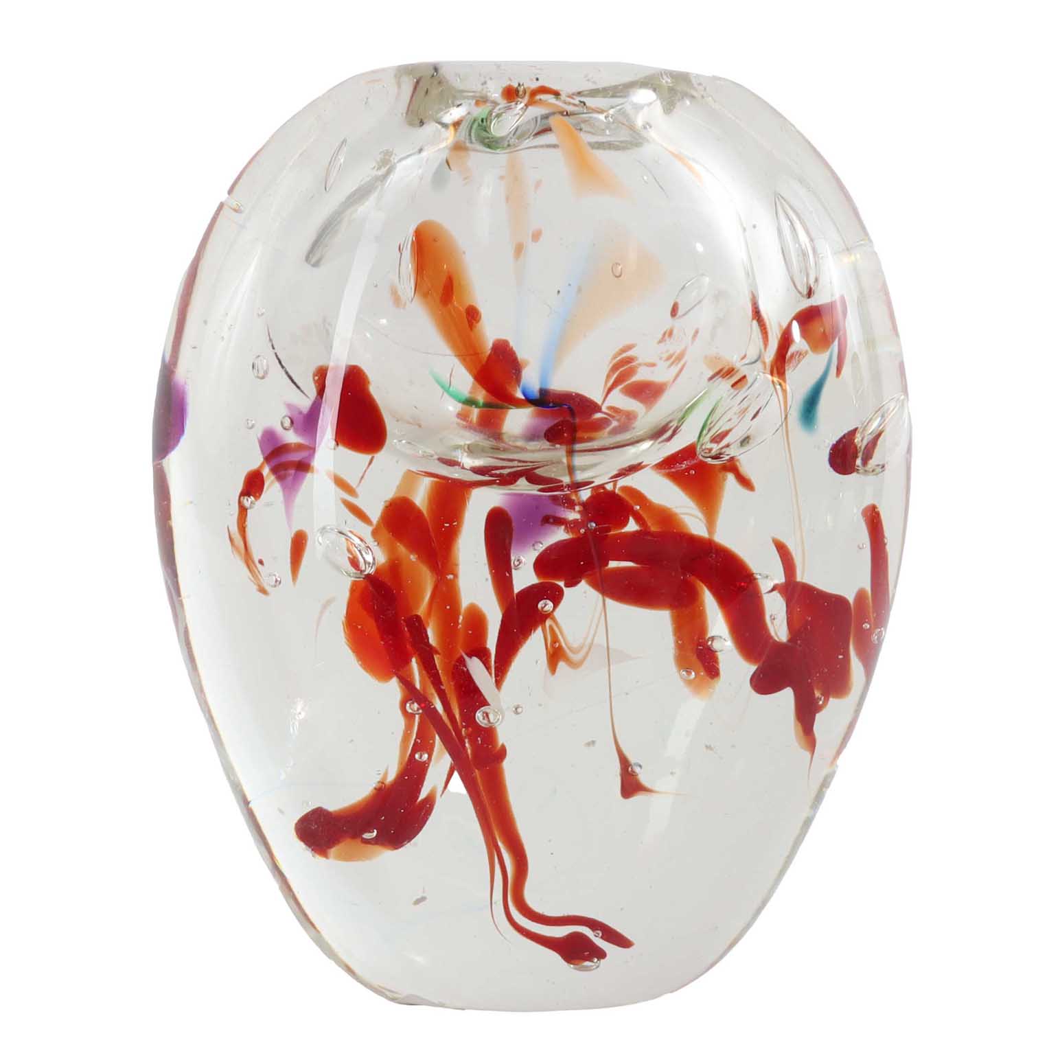 flamedaisy Red Whisp Vase