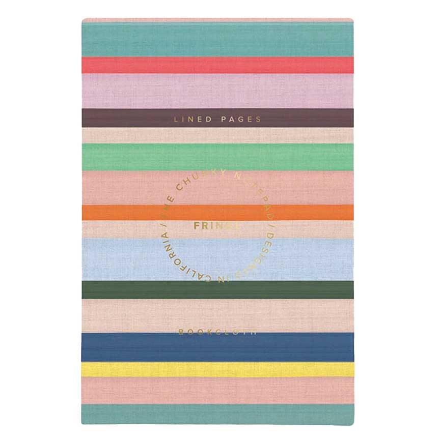 Fringe Bolstripe Desktop Notepad
