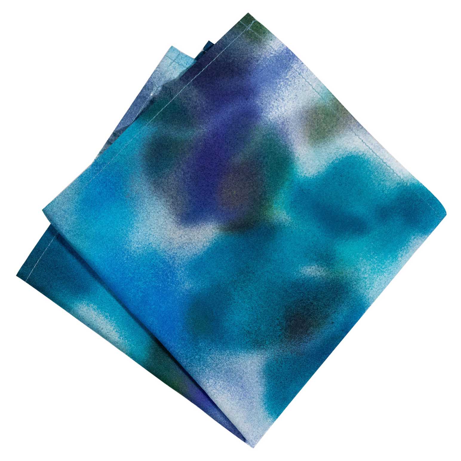 Parisian Floral Spray Pocket Square