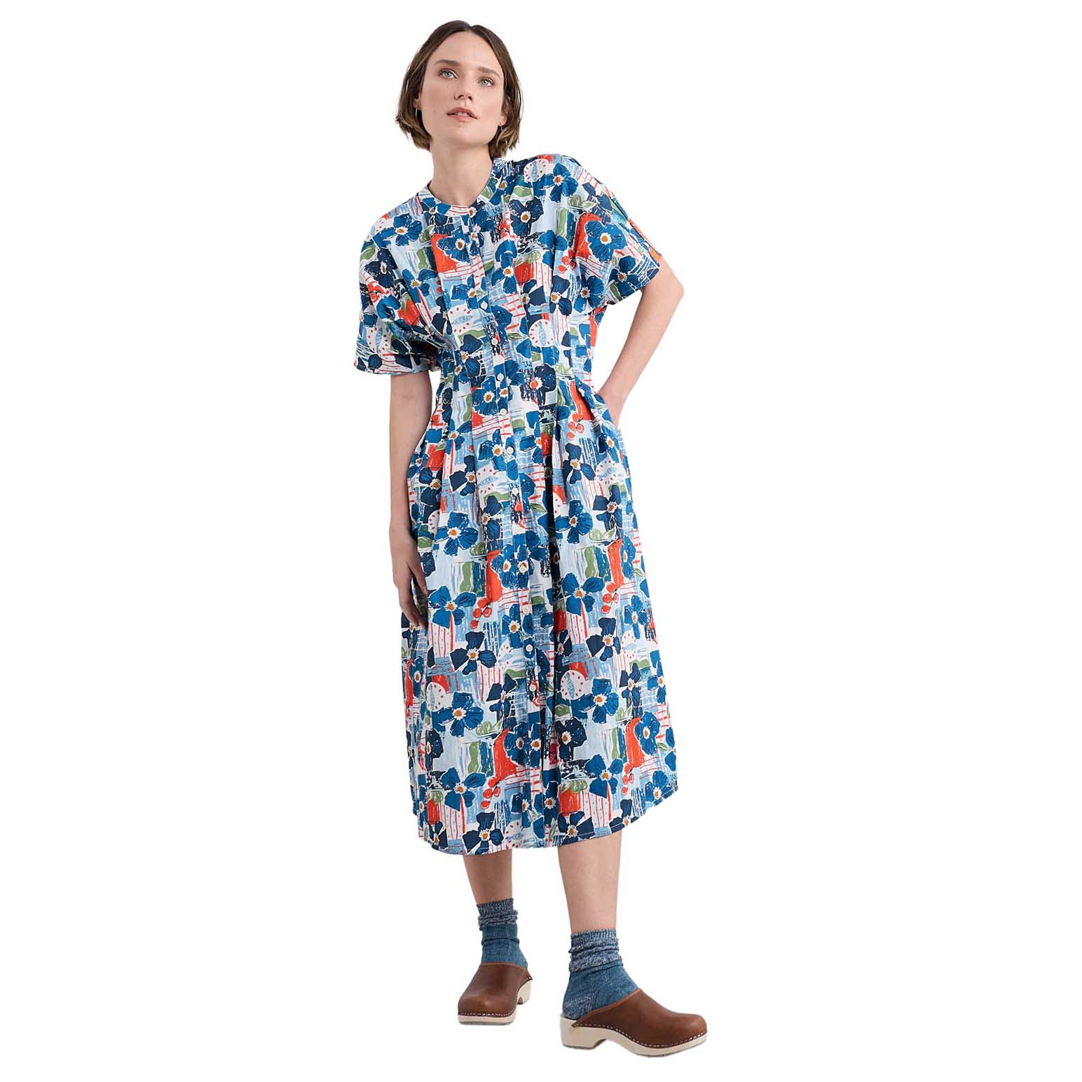 Seasalt Cornwall Lamorna Dress Table Sketch Chalk