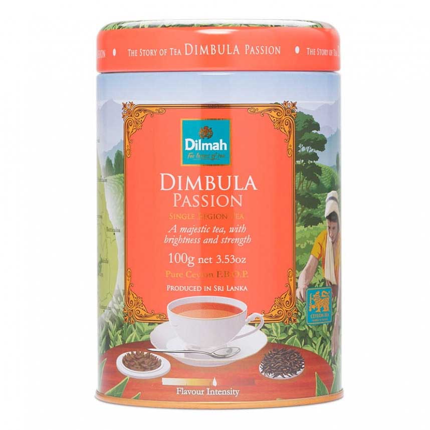 Dilmah Story Of Tea Caddy 100g - Dimbula Passion