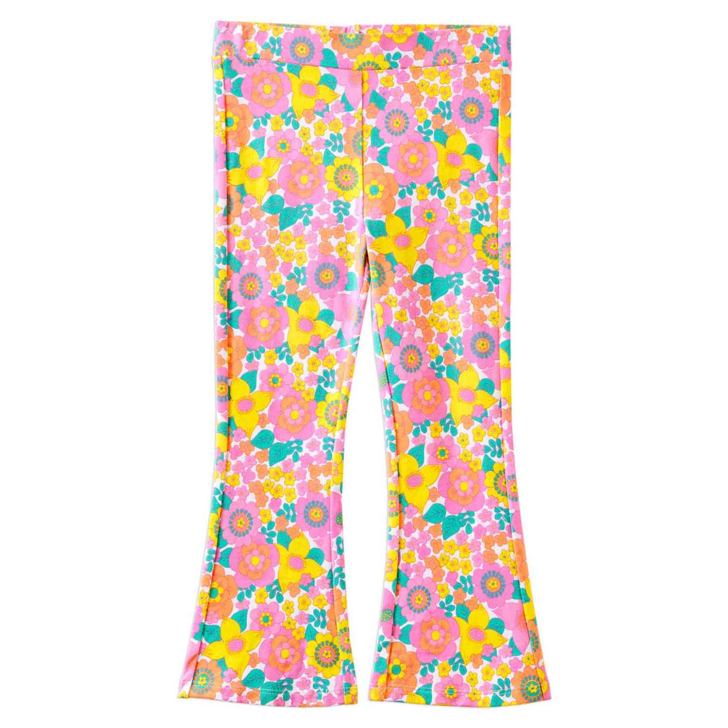 Milky Groovy Garden Flared Legging 2-7Y