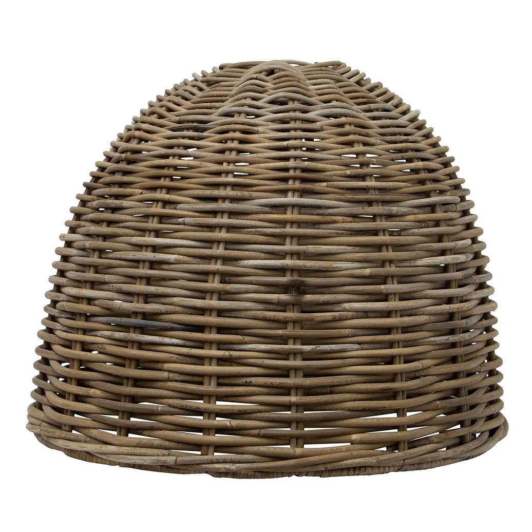 French Country Province Woven Rattan Light Shade