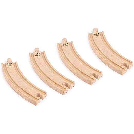 Hape Track 4Pcs Long Curved