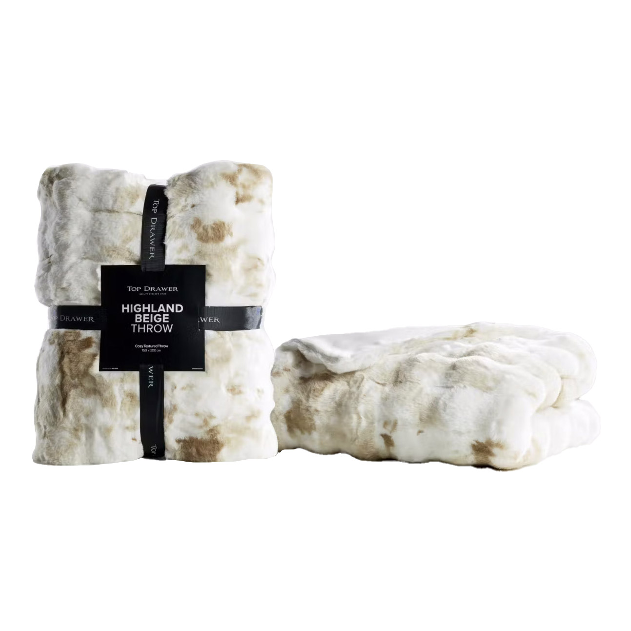 Top Drawer Highland Fur Throw 150x200cm