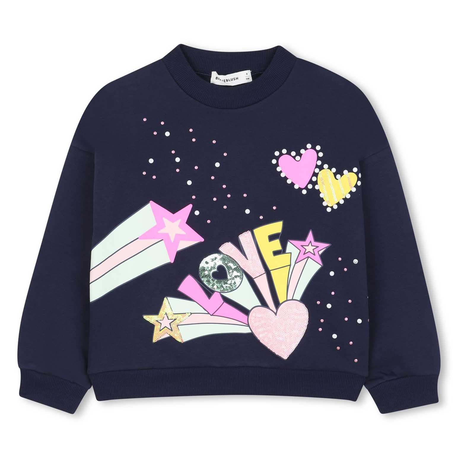 Billieblush Small Studs Sweatshirt 8Y-10Y