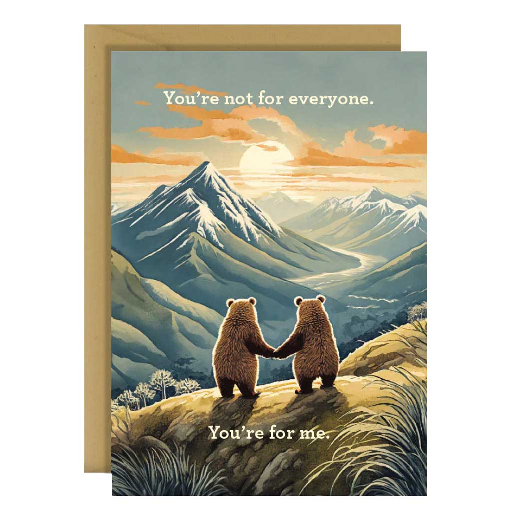 Blackwell Press You're Not For Everyone. You're For Me Card