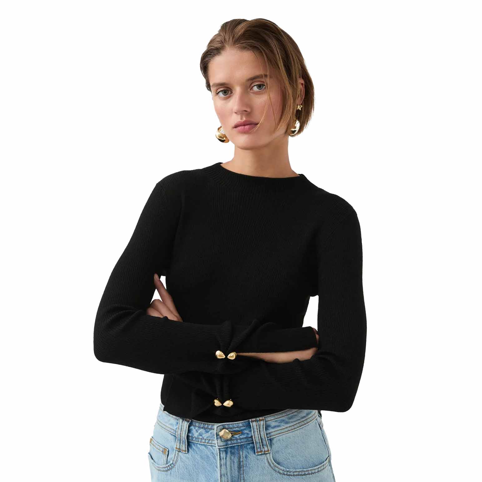 Aje Rue Rib Knit