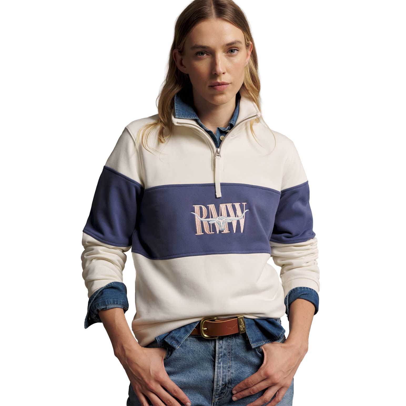 R.M. Williams Trickett Panel Sweatshirt