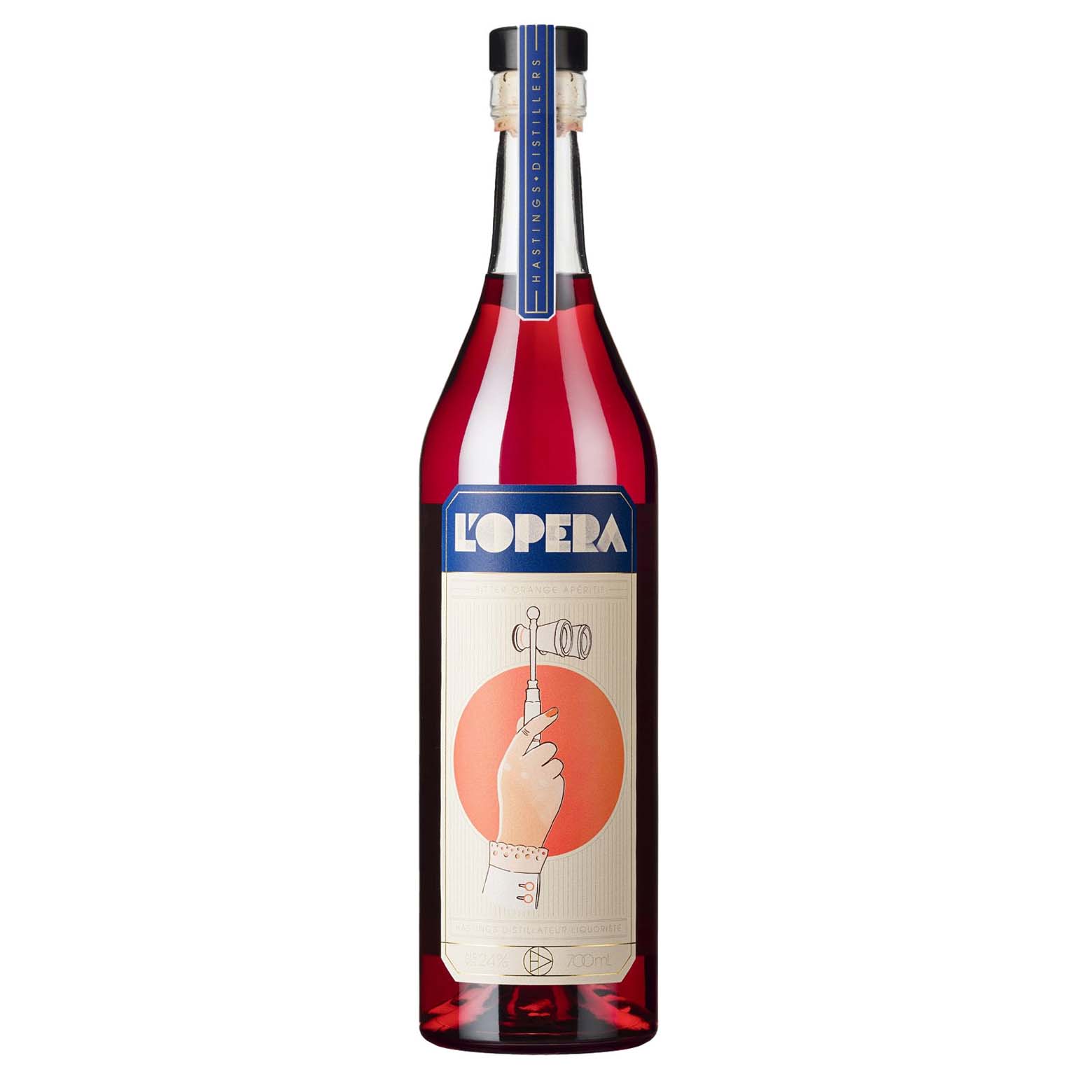 Hastings Distillers L'Opera Bitter Orange Aperitif 24% 700ml
