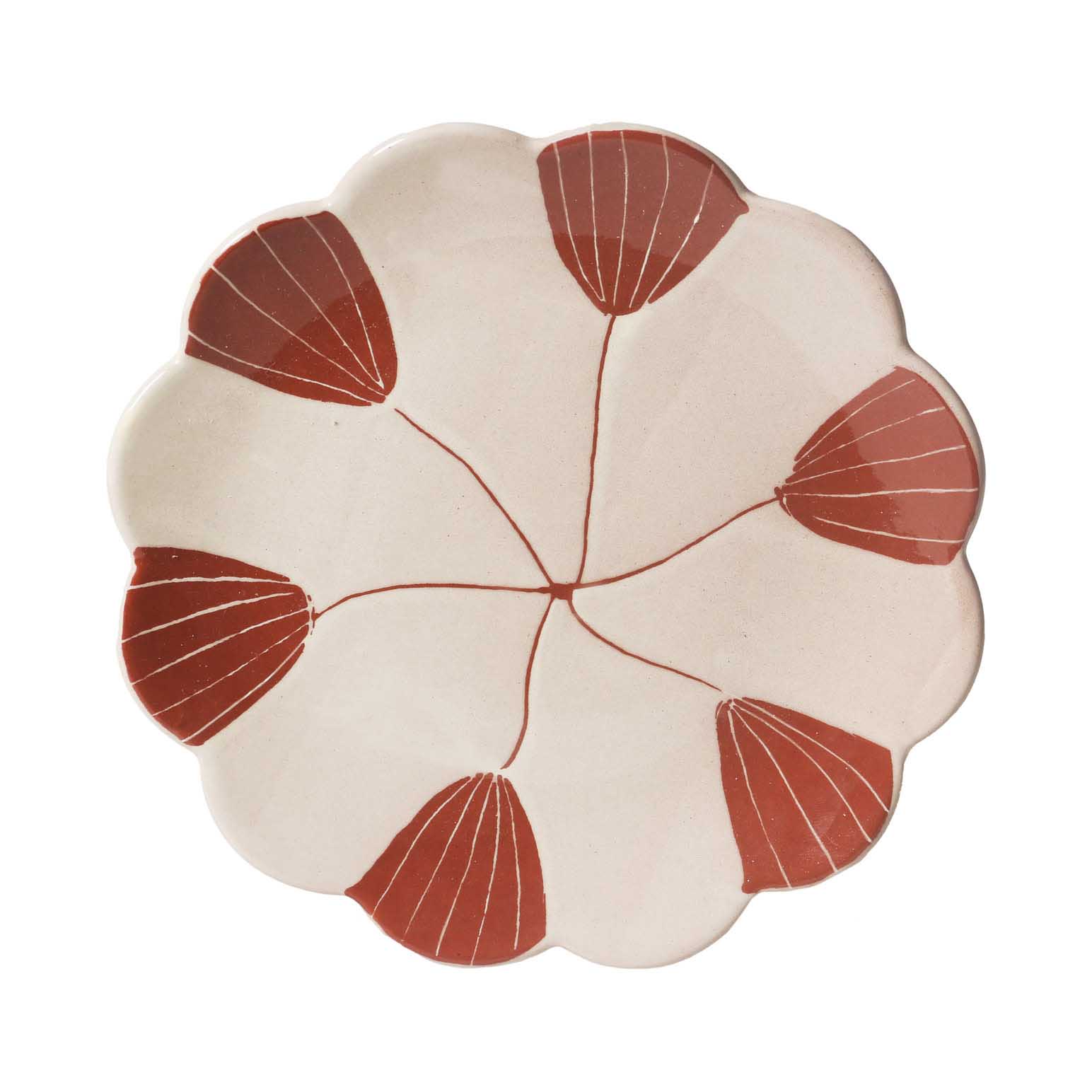 Robert Gordon Plate 18cm Fan Flower - June's Daisy