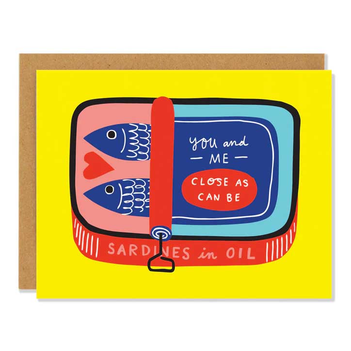Badger & Burke Sardines Card