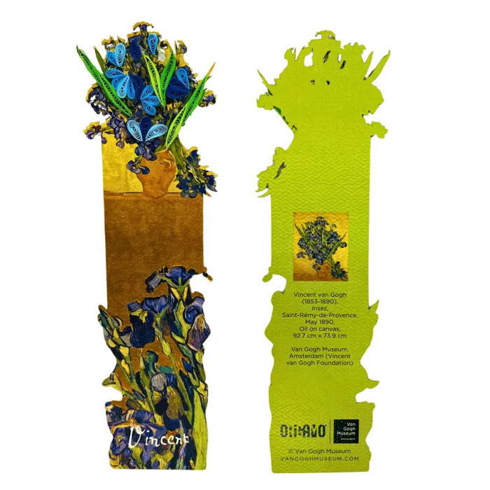 Origamo Bookmark The Artists Collection - Van Gogh Irises