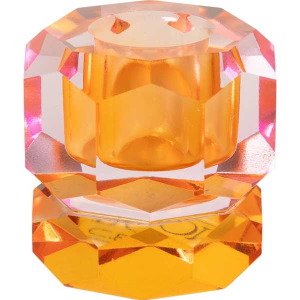 Eja Crystal Candle Holder