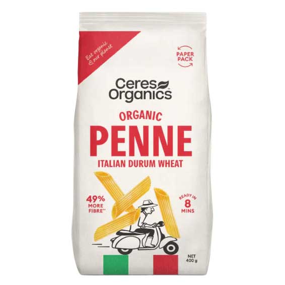 Ceres Organics Penne Wheat Pasta 400g
