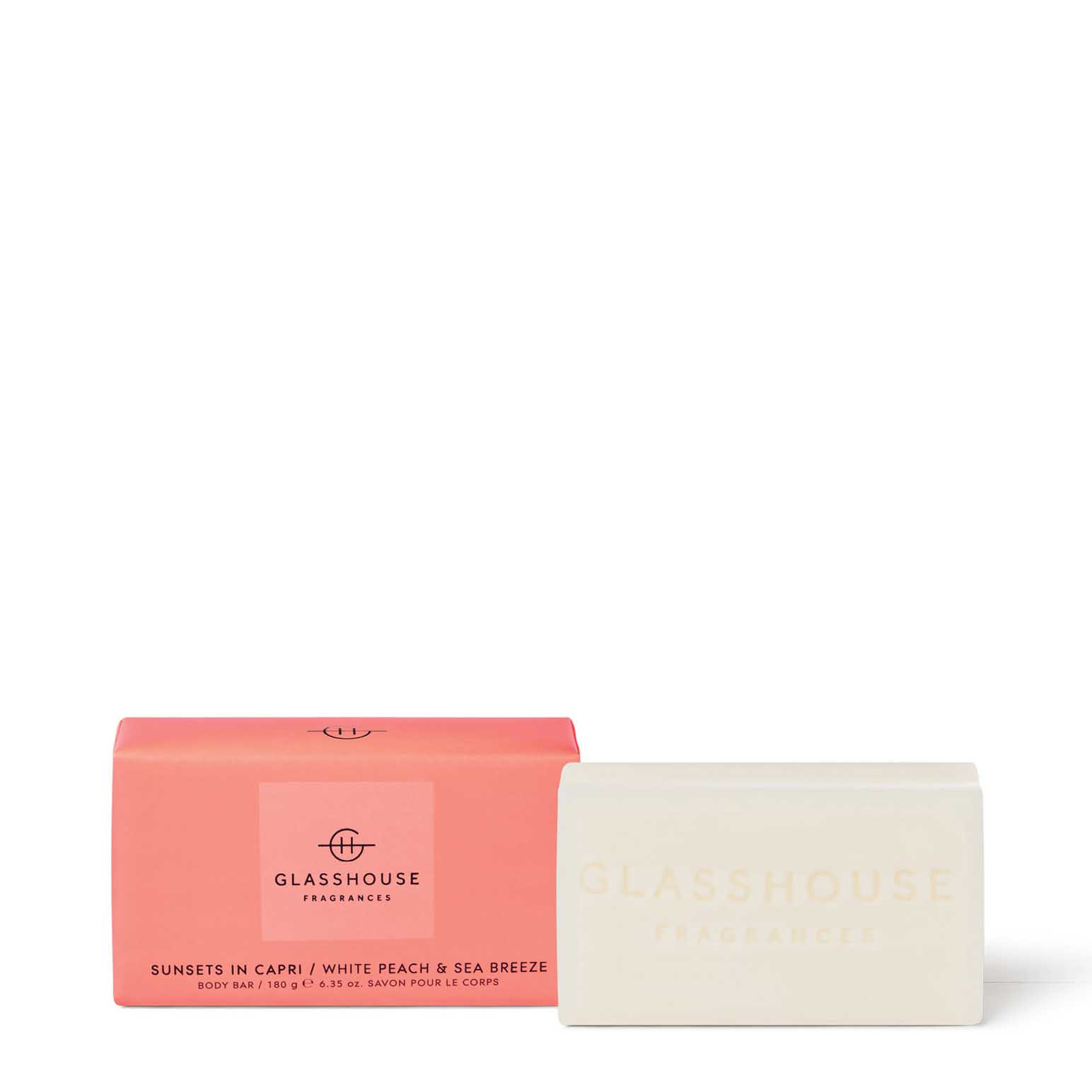 Glasshouse Fragrances Body Bar 180g - Sunsets In Capri