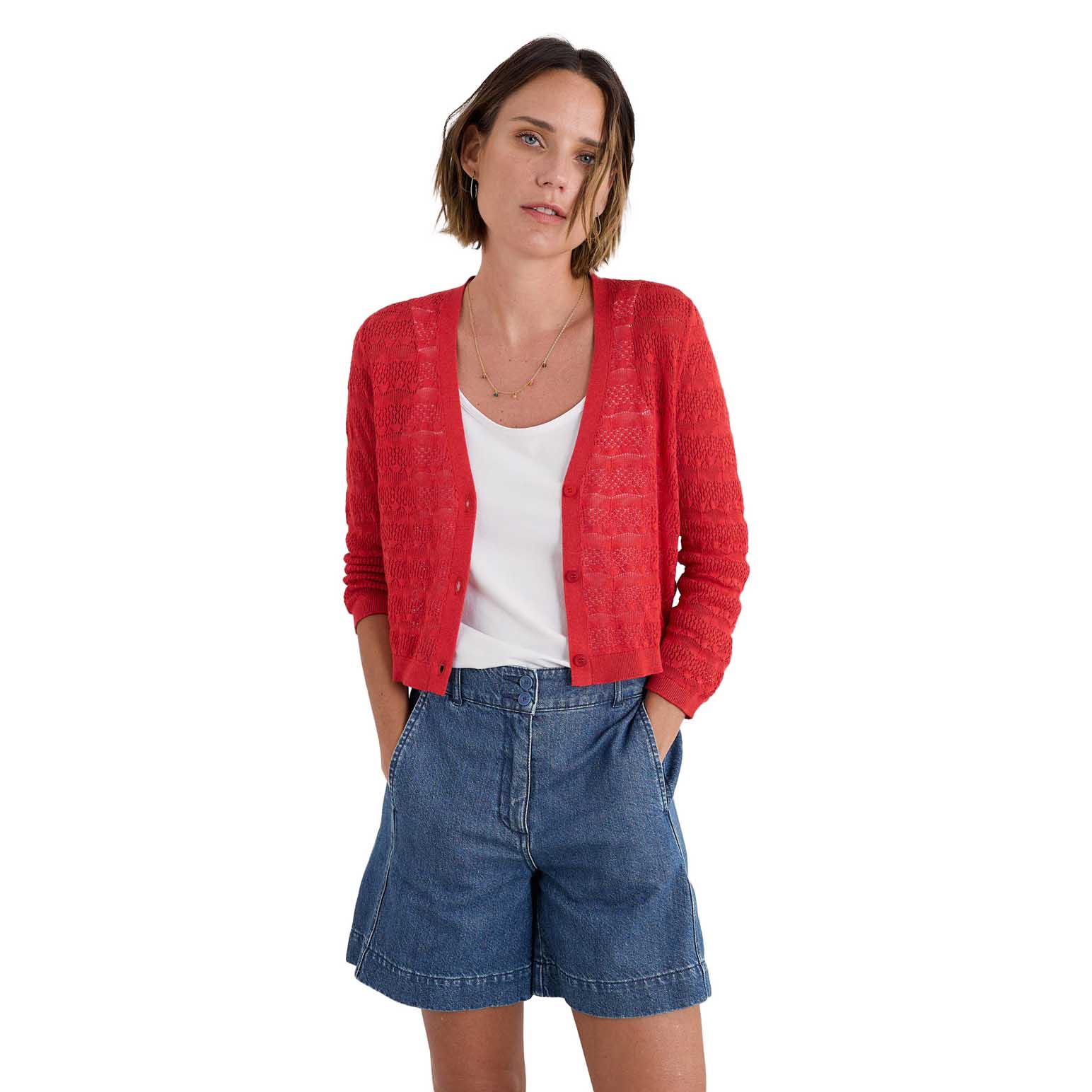 Seasalt Cornwall Sweet Day Cardigan Sunstone