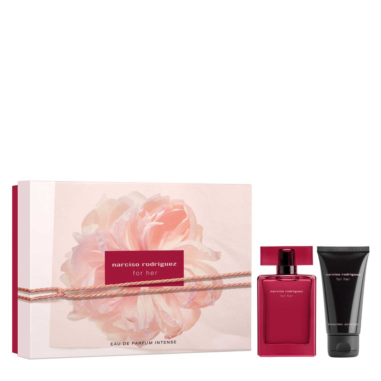 Narciso Rodriguez For Her EDP Intense 50ml EDP + Lotion Christmas Gift Set