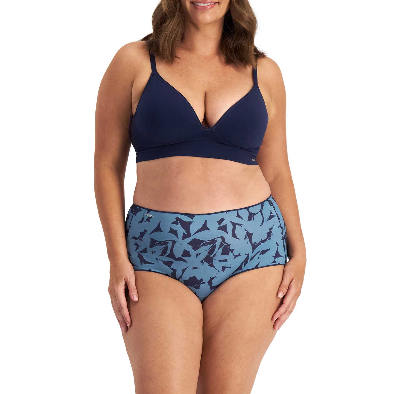 Jockey No Panty Line Promise Print Full Brief